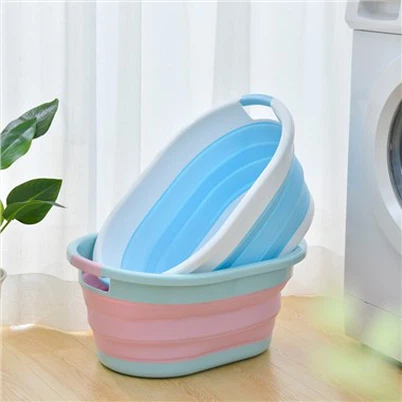 Plastic Folding Storage Baskets